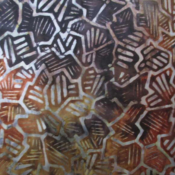 Basic Options Mens S/S Rust Brown Cotton Casual Hawaiian Shirt NWOT - Size Large - Picture 2 of 3